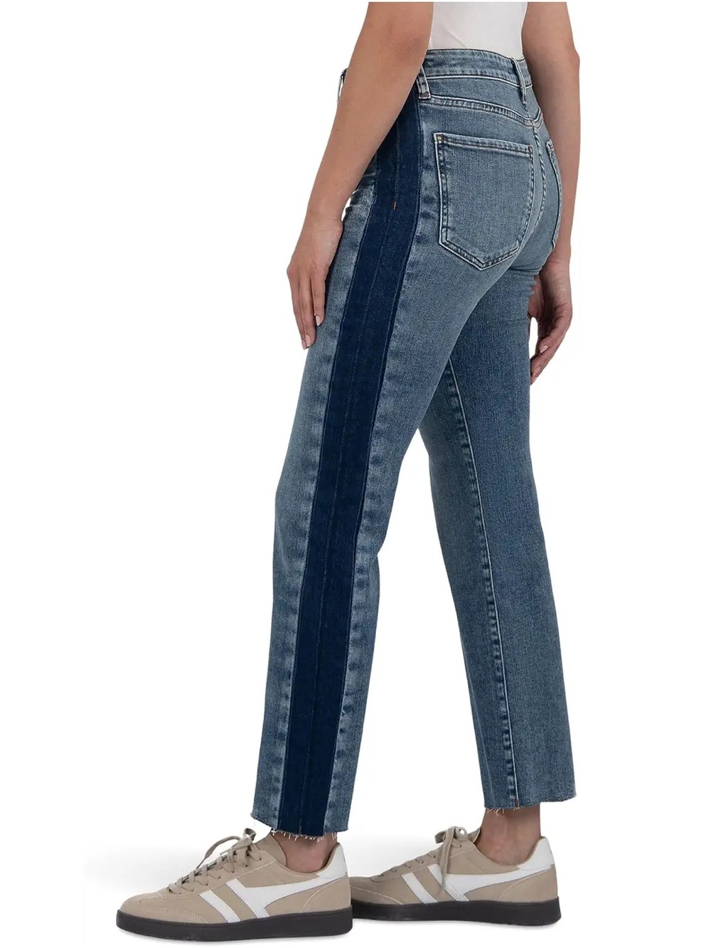 KUT From The Kloth Kelsey High Rise Ankle Flare Jeans Size 8